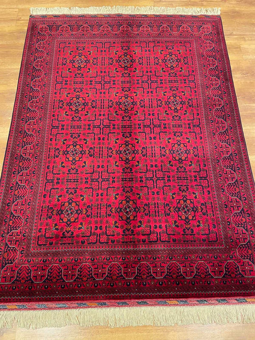 Afghan Bilicik Handwoven Rug – 150X201 by Camel Carpet