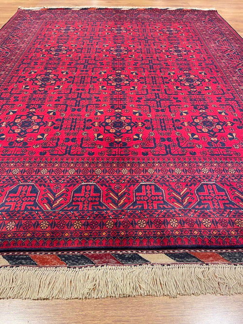 Afghan Bilicik Handwoven Rug – 153X194 by Camel Carpet
