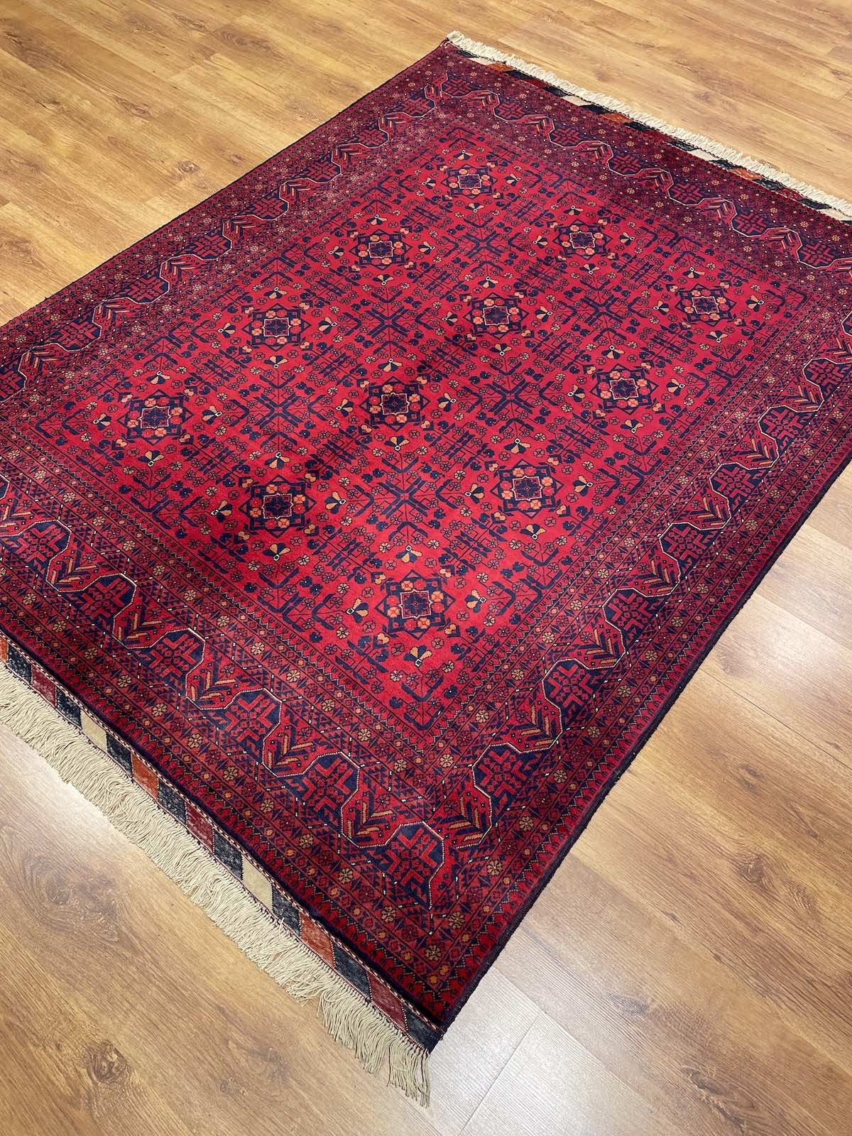 Afghan Bilicik Handwoven Rug – 153X194 by Camel Carpet