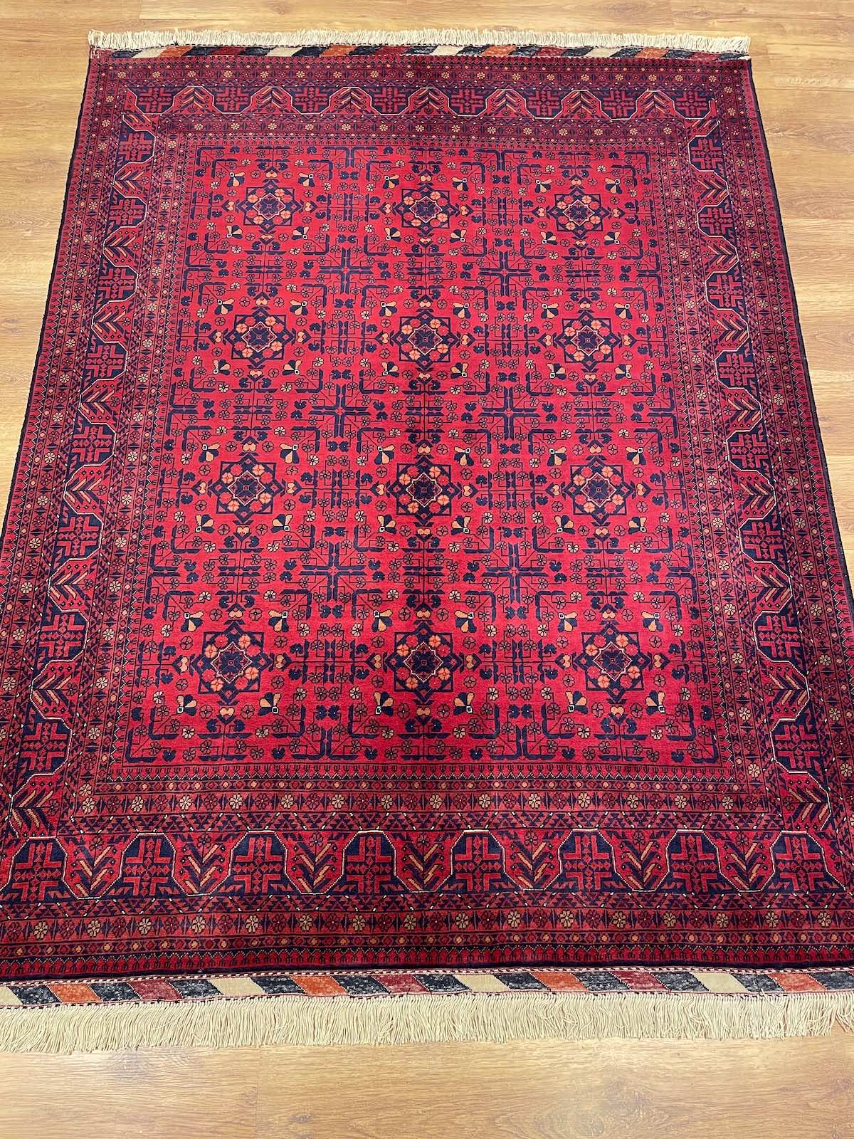 Afghan Bilicik Handwoven Rug – 153X194 by Camel Carpet