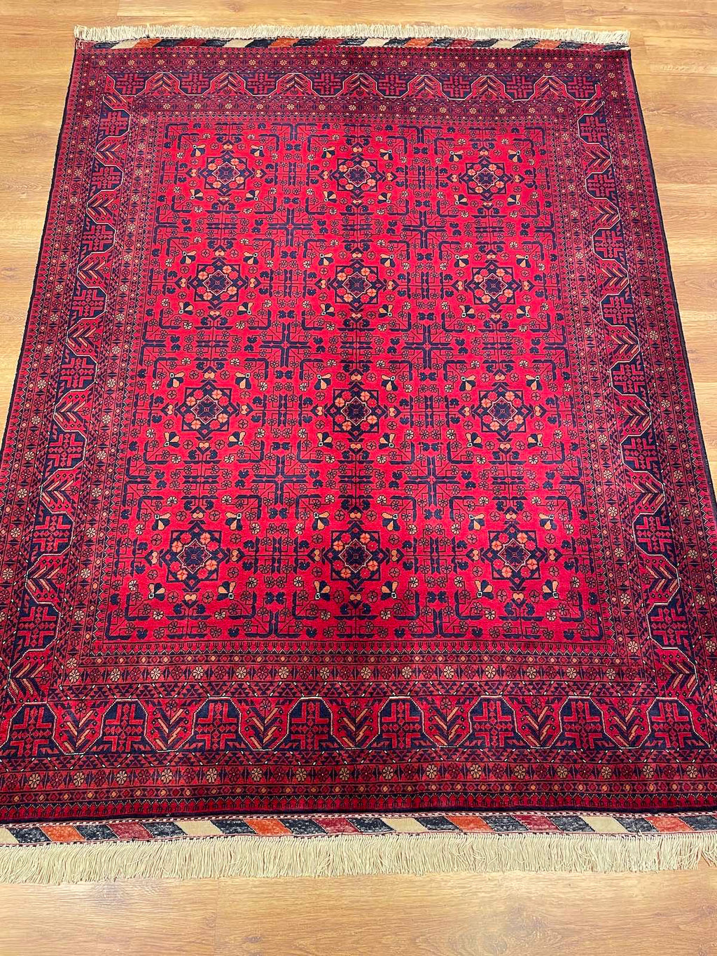 Afghan Bilicik Handwoven Rug – 153X194 by Camel Carpet