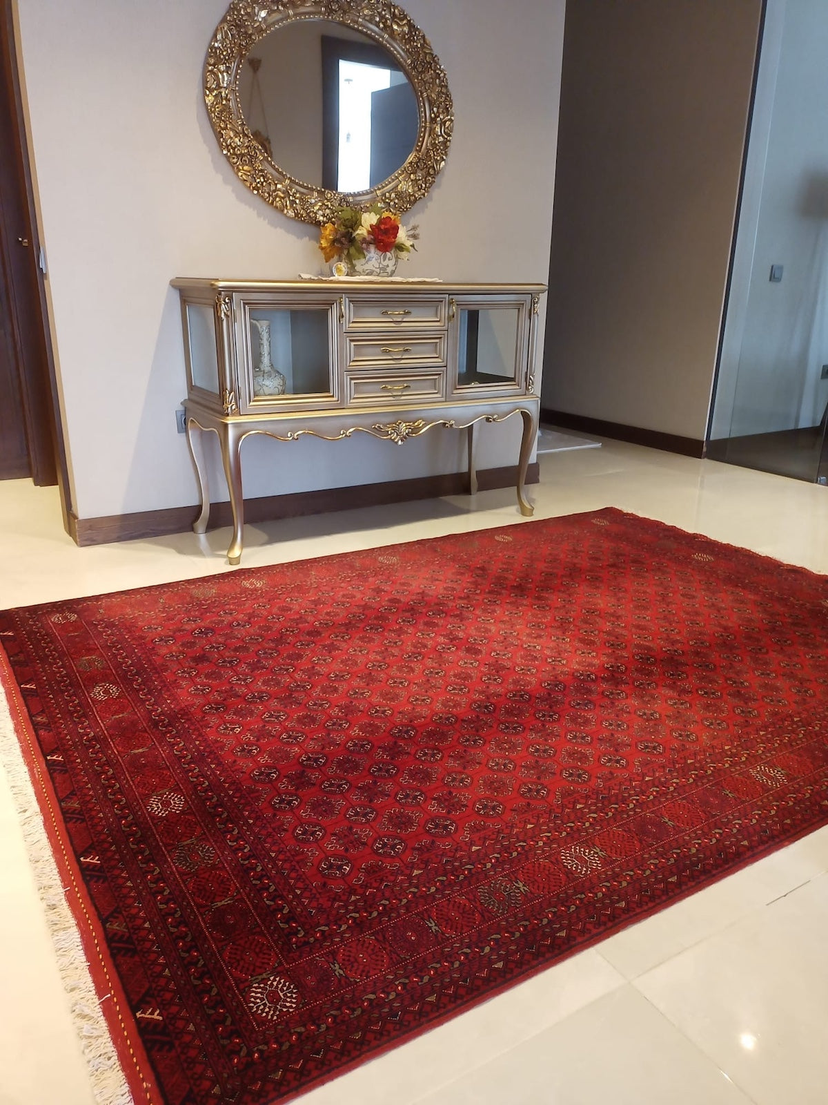 Afghan Bilicik Handwoven Rug – 178X236 by Camel Carpet