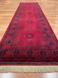 Afghan Bilicik Handwoven Runner Rug – 83X298 by Camel Carpet