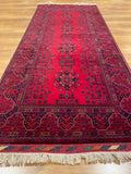 Afghan Bilicik Handwoven Runner Rug – 80X195 by Camel Carpet