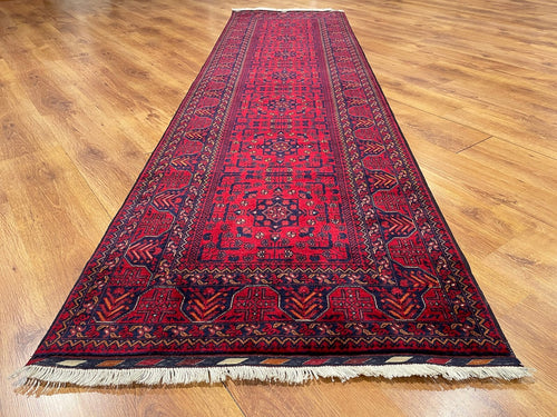 Afghan Bilicik Handwoven Runner Rug – 82X294 by Camel Carpet