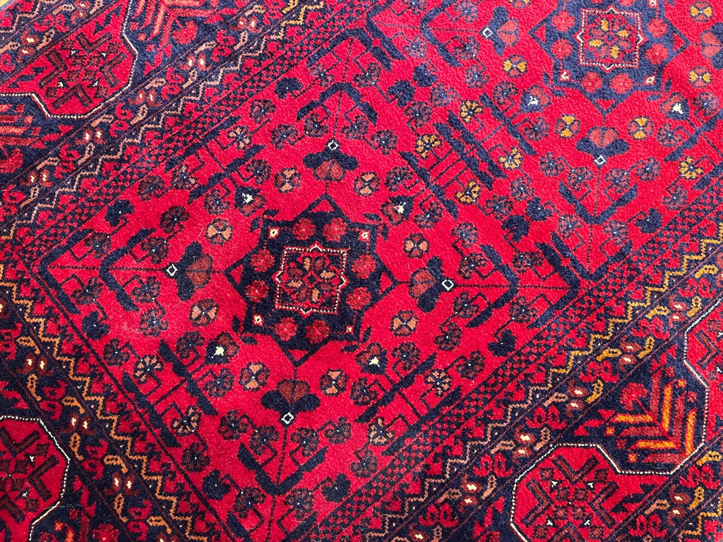 Afghan Bilicik Handwoven Runner Rug – 82X294 by Camel Carpet
