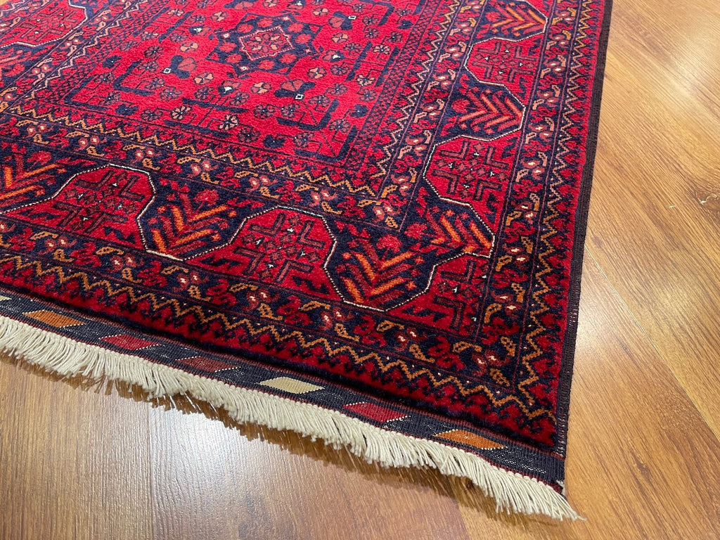 Afghan Bilicik Handwoven Runner Rug – 82X294 by Camel Carpet