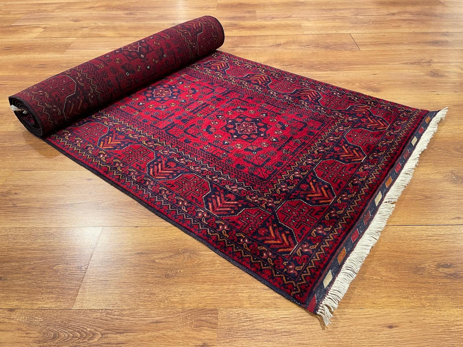 Afghan Bilicik Handwoven Runner Rug – 82X294 by Camel Carpet