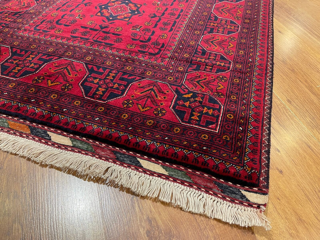Afghan Bilicik Handwoven Runner Rug – 82X298 by Camel Carpet