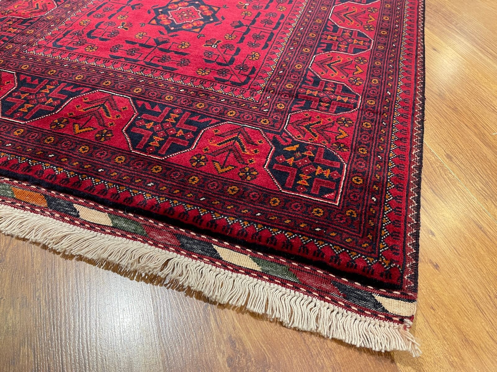 Afghan Bilicik Handwoven Runner Rug – 82X298 by Camel Carpet