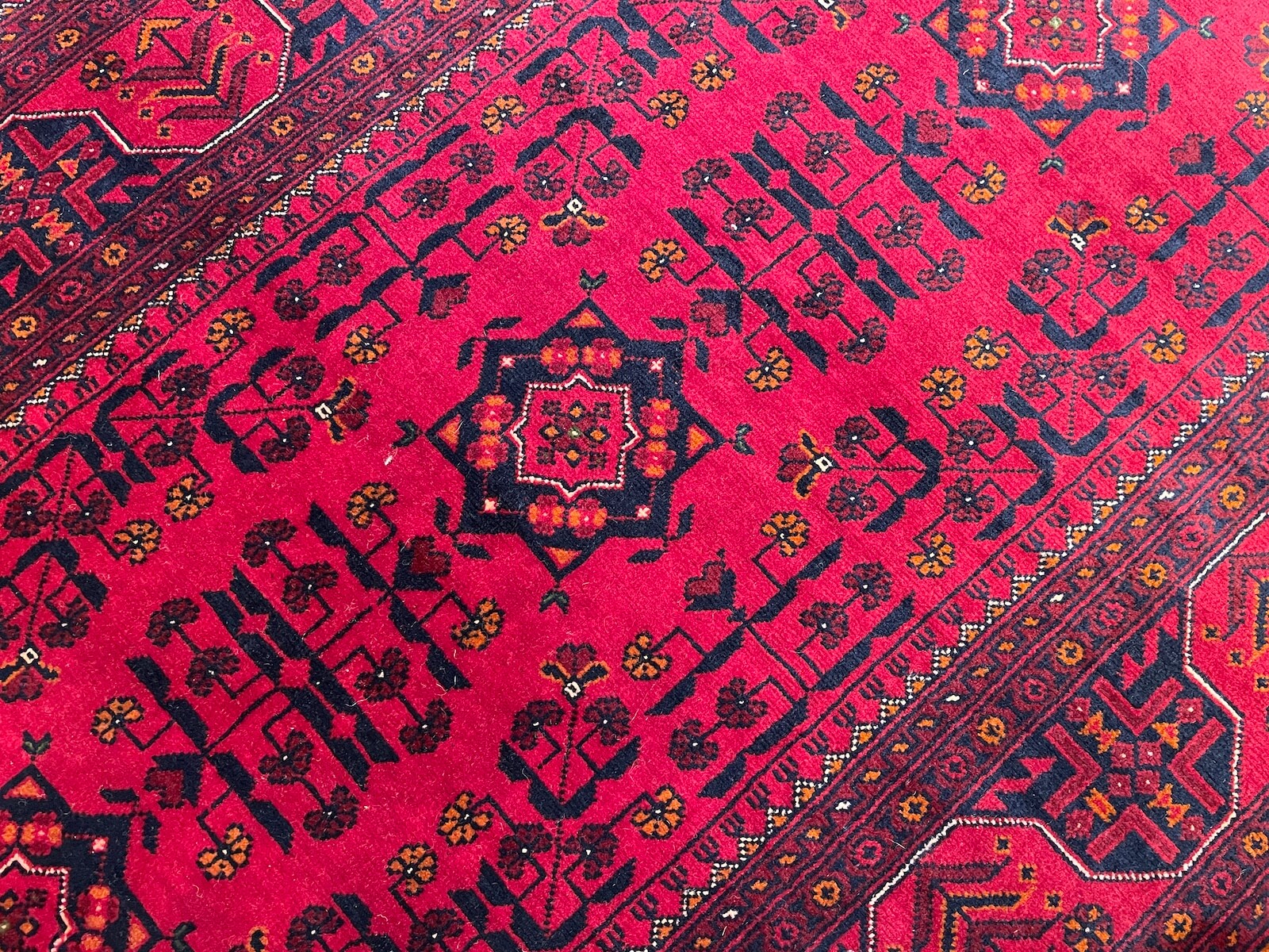 Afghan Bilicik Handwoven Runner Rug – 82X298 by Camel Carpet