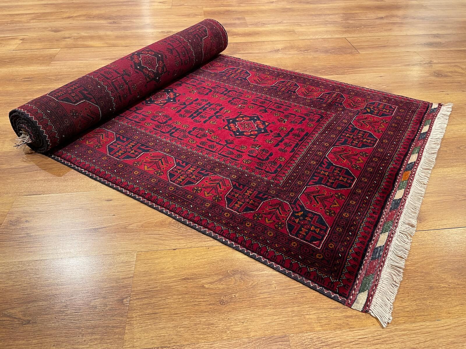 Afghan Bilicik Handwoven Runner Rug – 82X298 by Camel Carpet