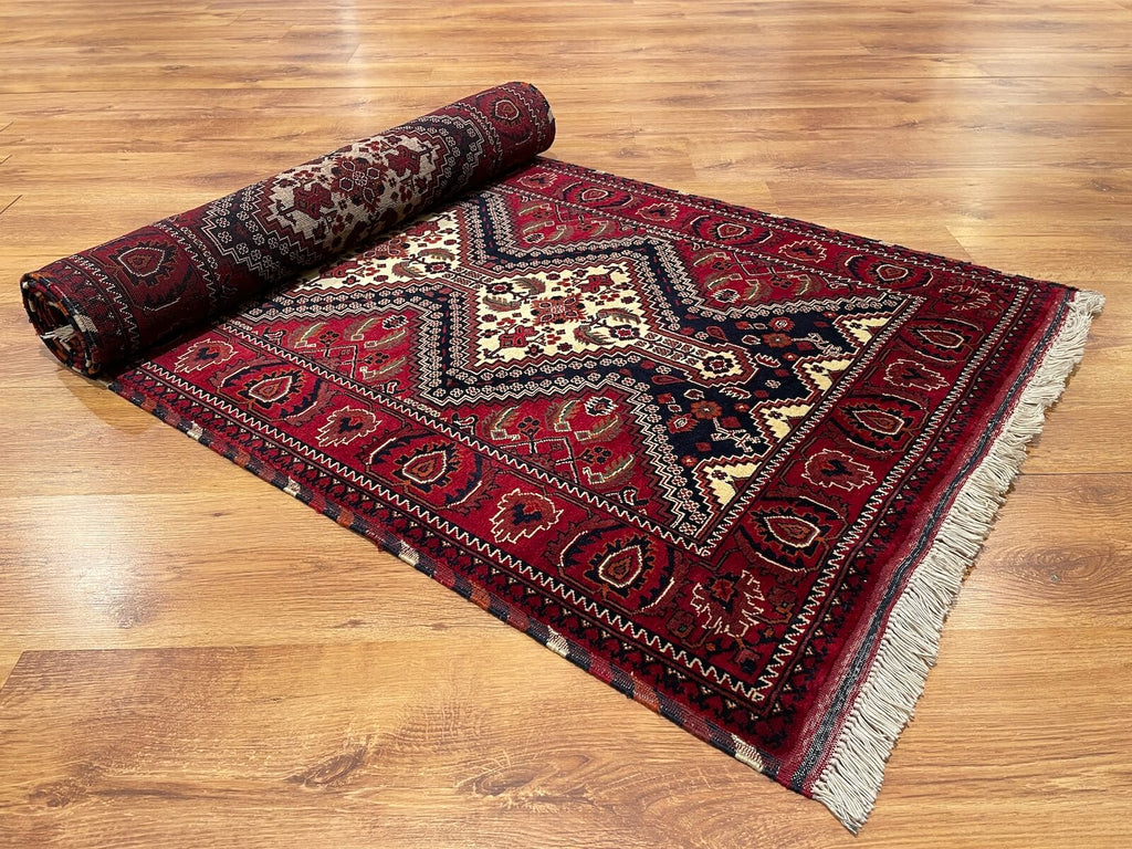 Afghan Bilicik Handwoven Runner Rug – 86X286 by Camel Carpet