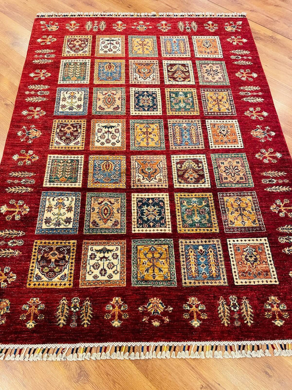 Afghan Binbirgece Handwoven Rug – 150X210 by Camel Carpet