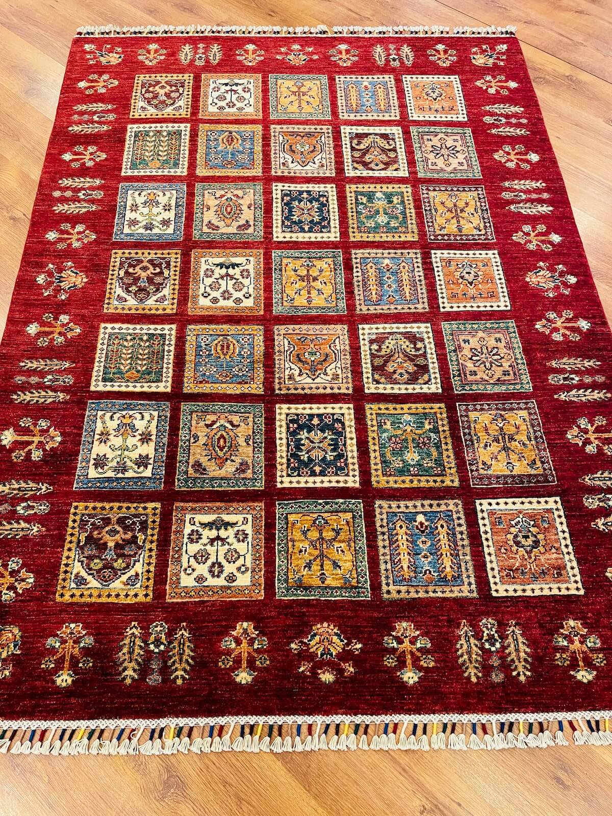 Afghan Binbirgece Handwoven Rug – 150X210 by Camel Carpet