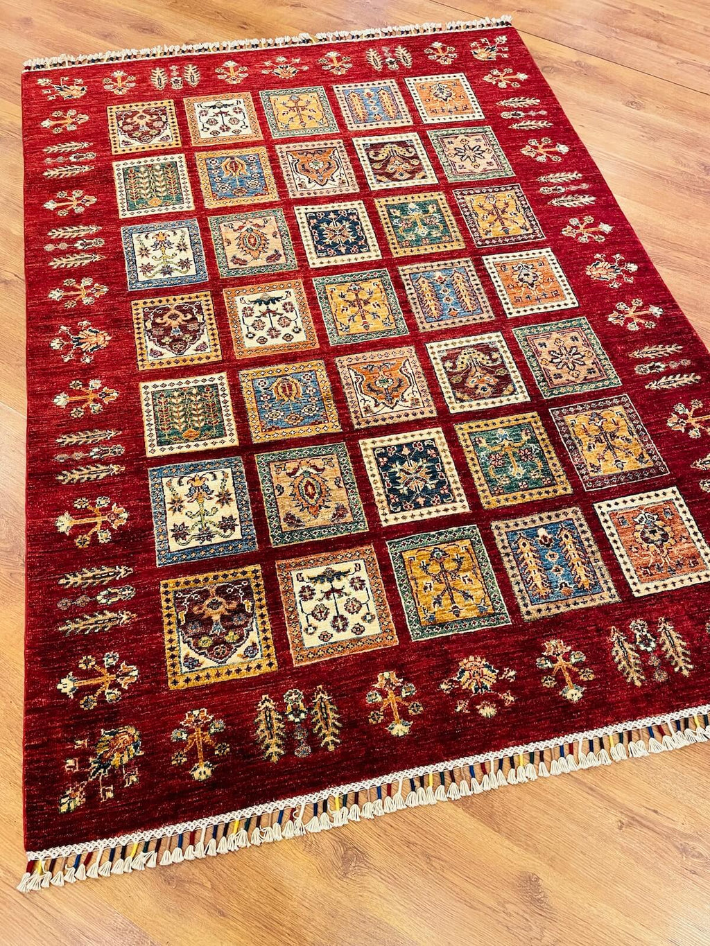 Afghan Binbirgece Handwoven Rug – 150X210 by Camel Carpet