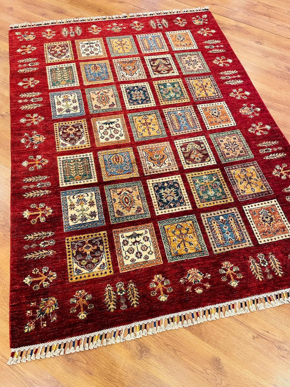 Afghan Binbirgece Handwoven Rug – 150X210 by Camel Carpet