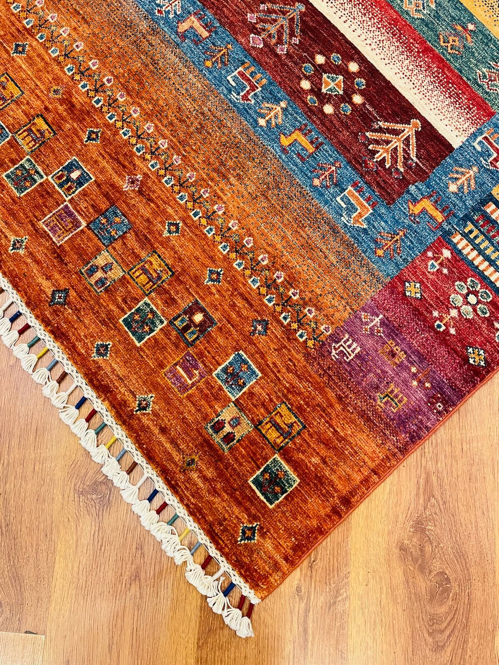 Afghan Binbirgece Handwoven Rug – 149X195 by Camel Carpet