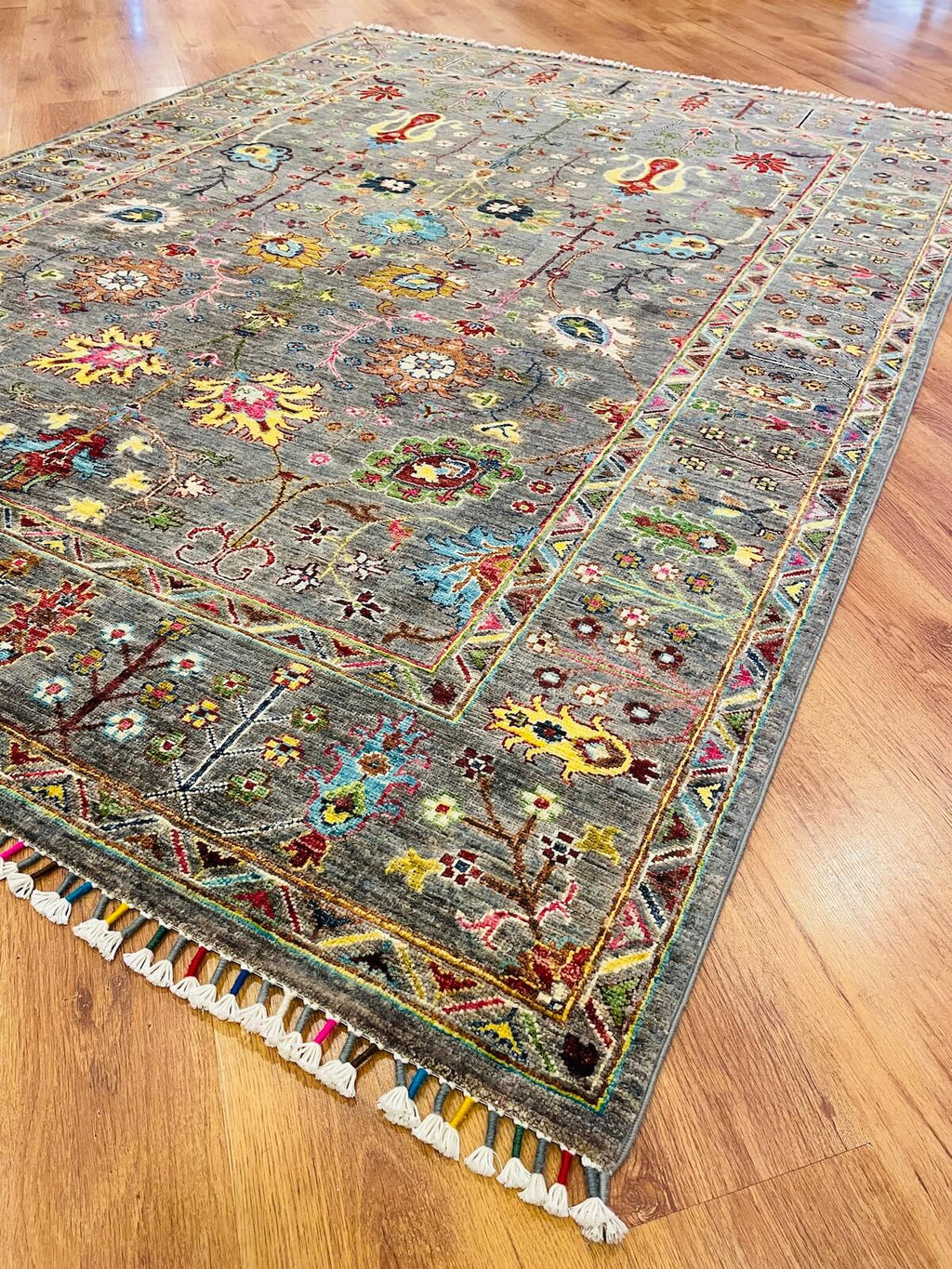 Afghan Binbirgece Handwoven Rug – 174X245 by Camel Carpet