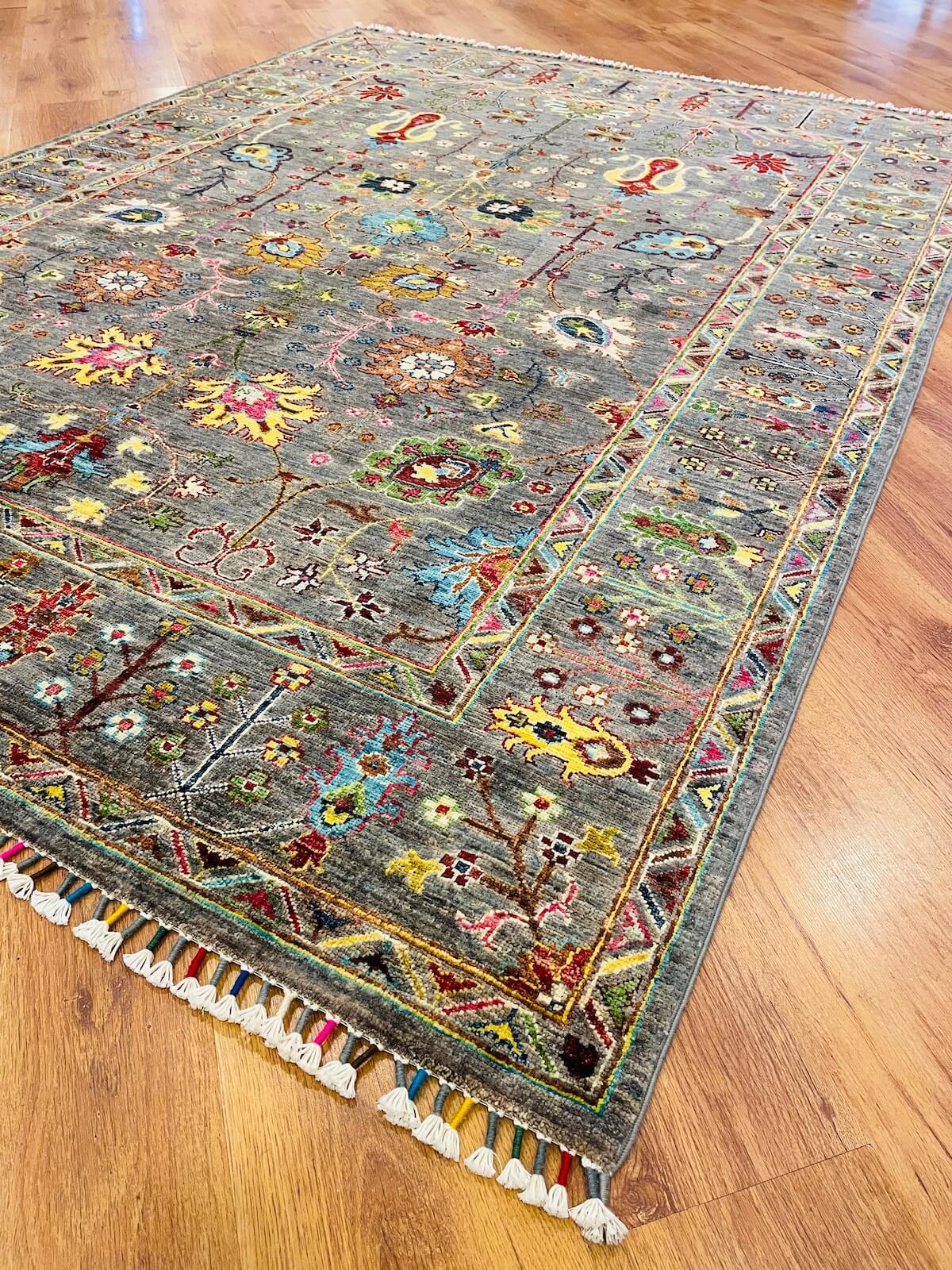 Afghan Binbirgece Handwoven Rug – 174X245 by Camel Carpet