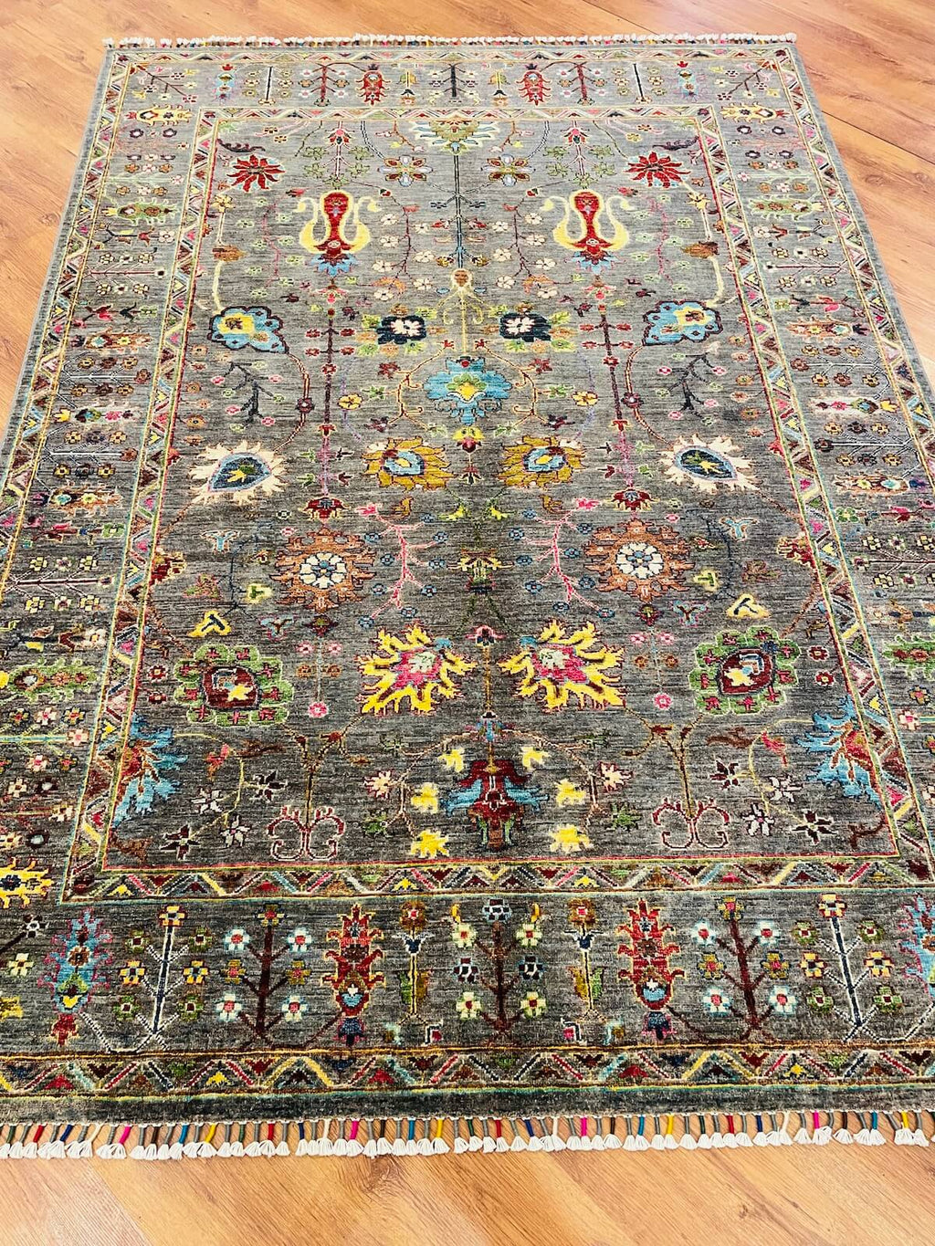 Afghan Binbirgece Handwoven Rug – 174X245 by Camel Carpet
