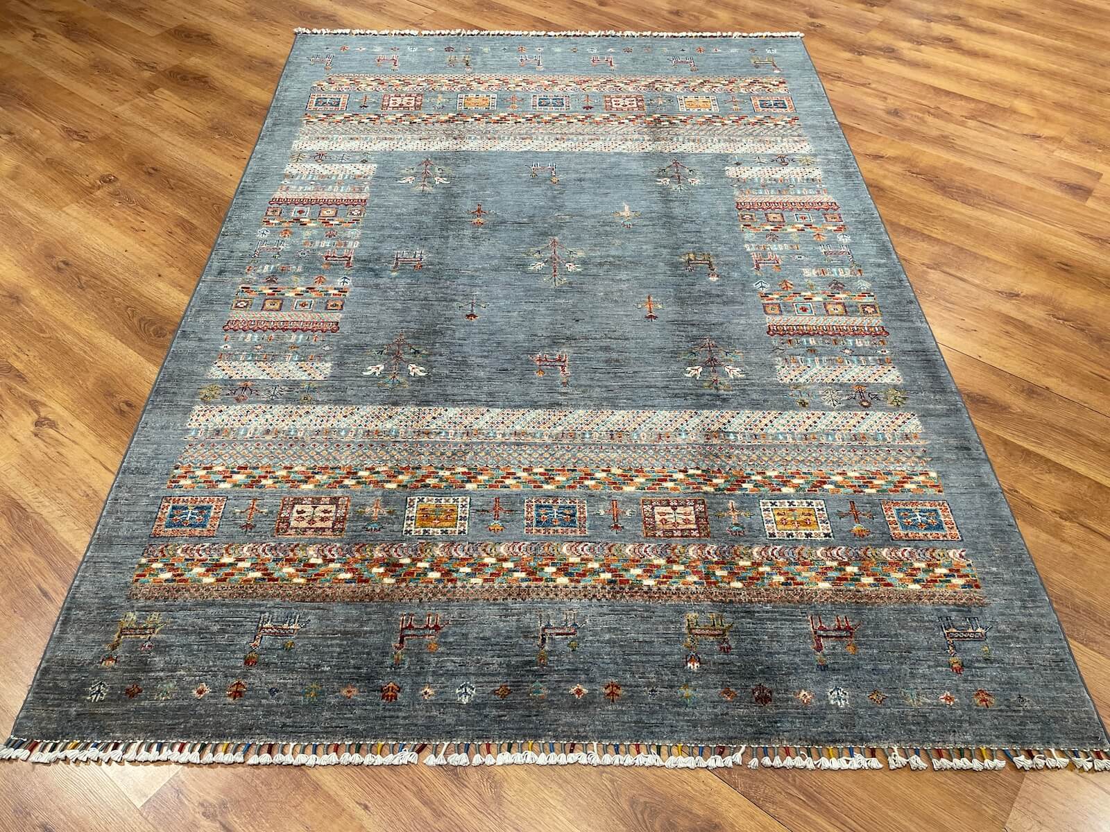 Afghan Binbirgece Handwoven Rug by Camel Carpet