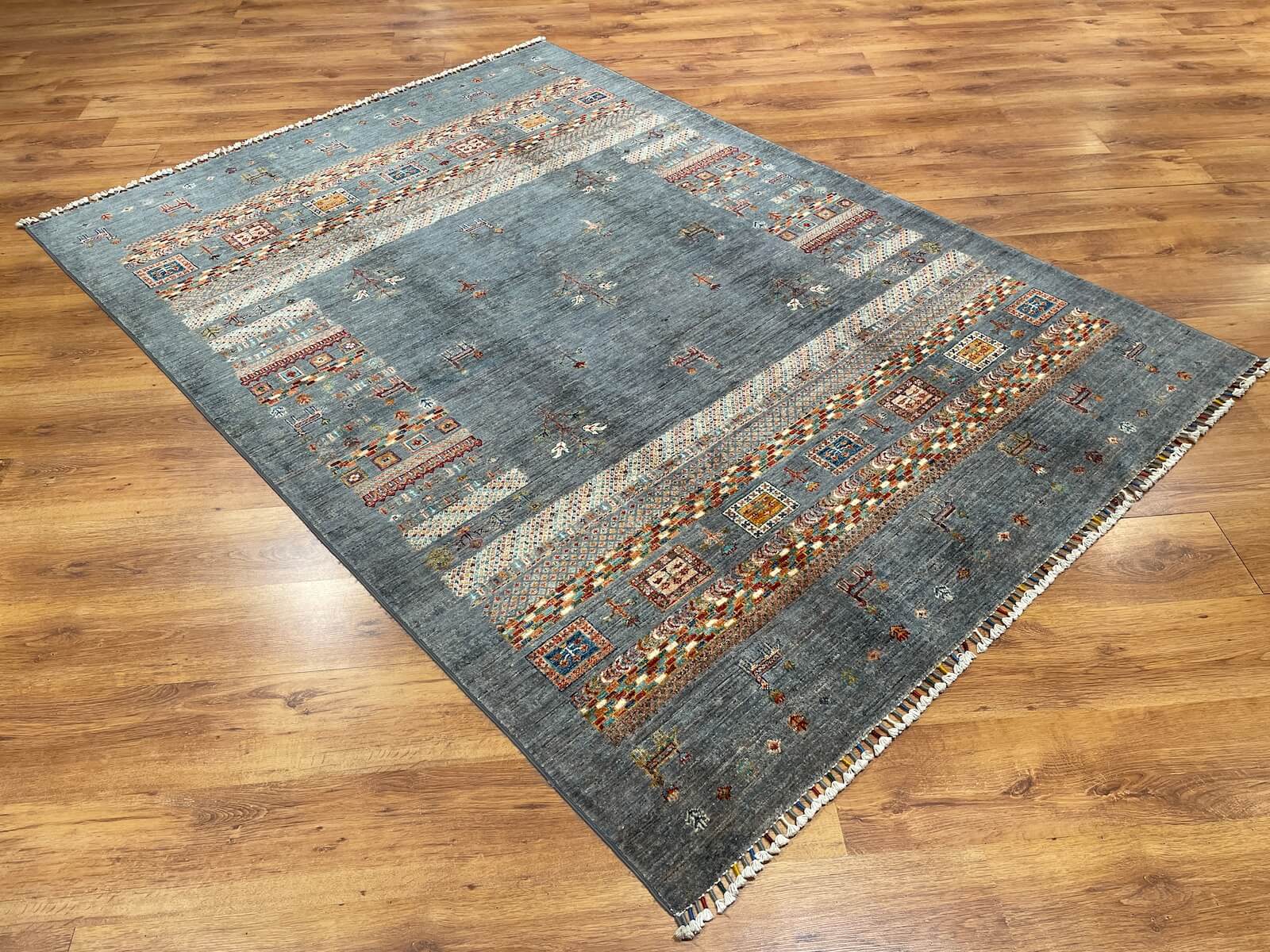 Afghan Binbirgece Handwoven Rug by Camel Carpet