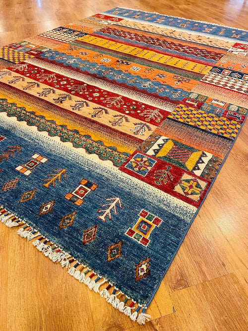 Afghan Binbirgece Handwoven Rug – 171X248 by Camel Carpet