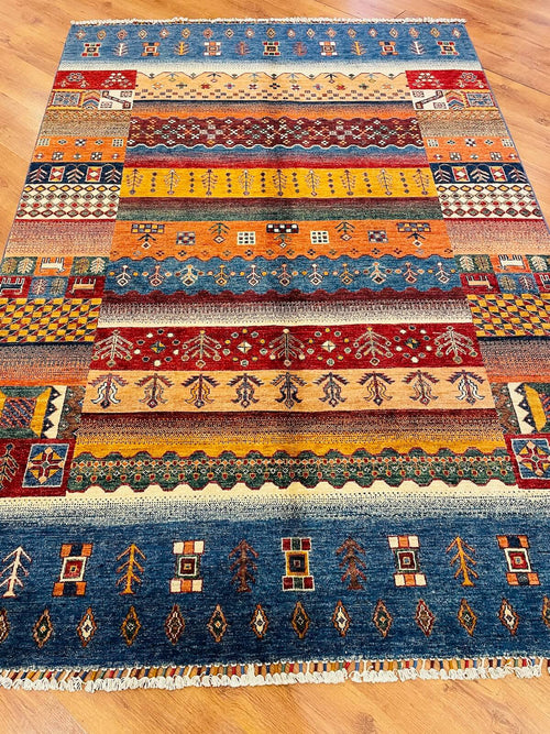 Afghan Binbirgece Handwoven Rug – 171X248 by Camel Carpet