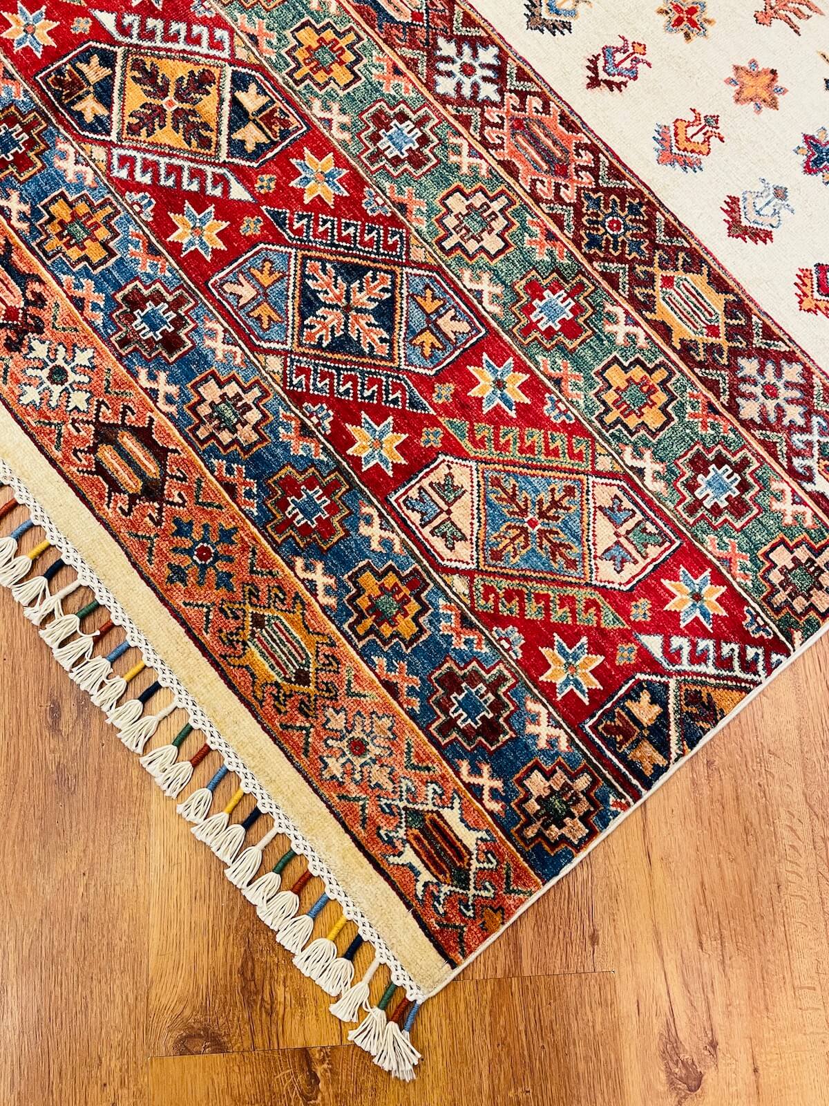 Afghan Binbirgece Handwoven Rug – 173X233 by Camel Carpet
