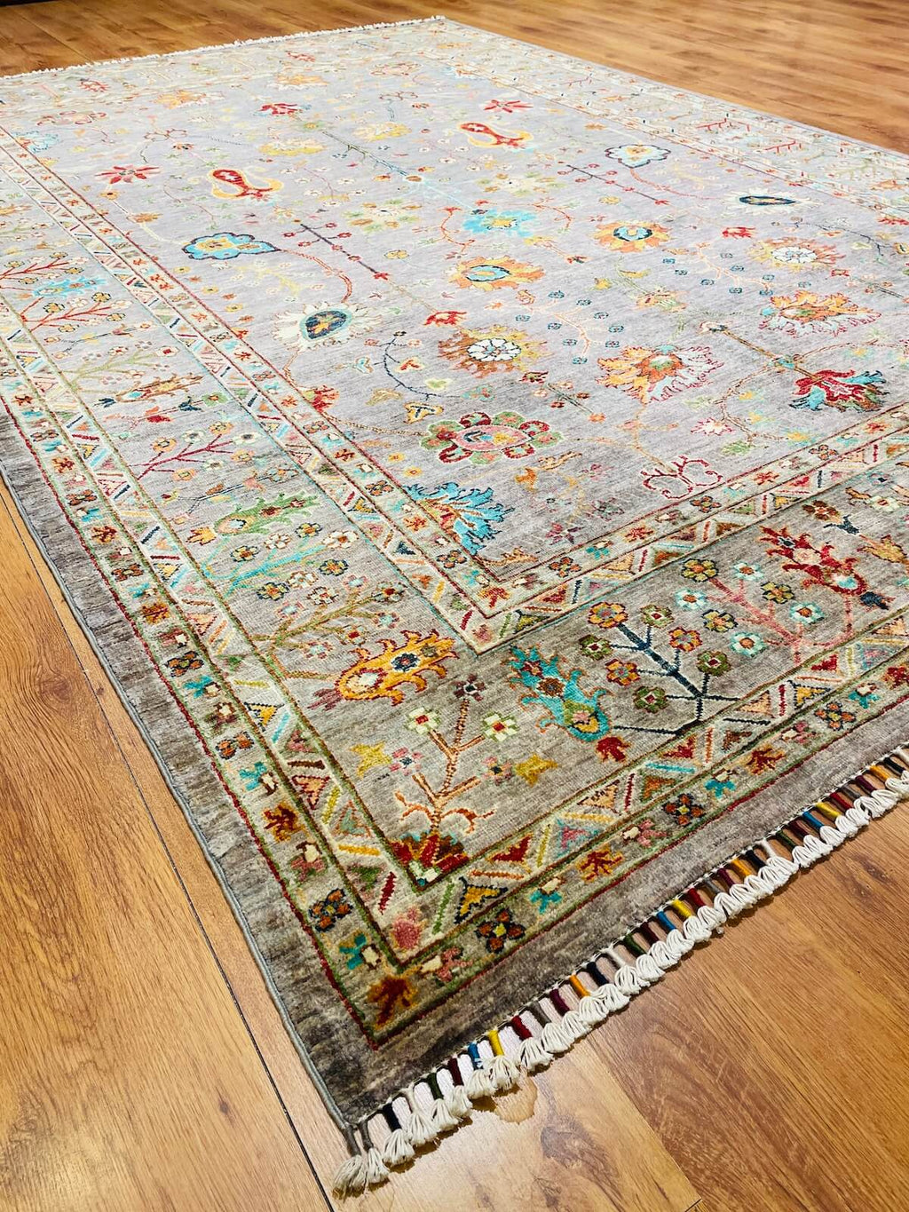 Afghan Binbirgece Handwoven Rug – 206X304 by Camel Carpet