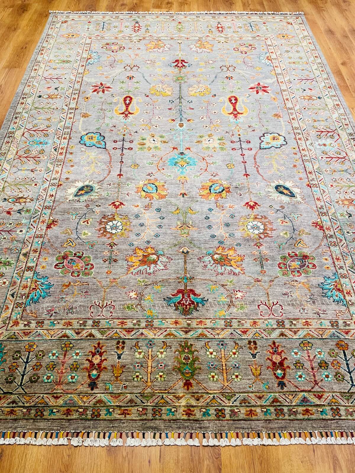 Afghan Binbirgece Handwoven Rug – 206X304 by Camel Carpet