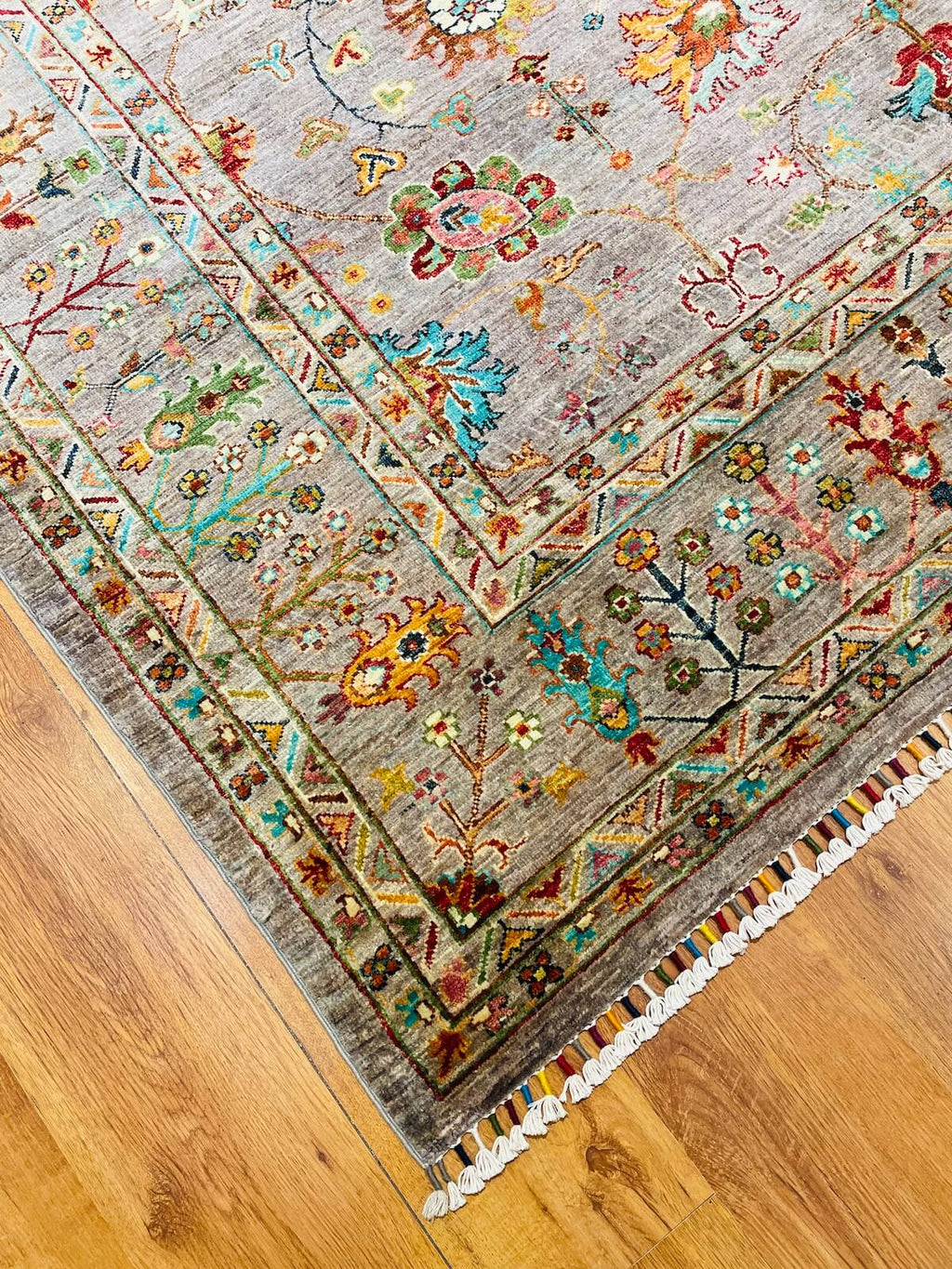 Afghan Binbirgece Handwoven Rug – 206X304 by Camel Carpet