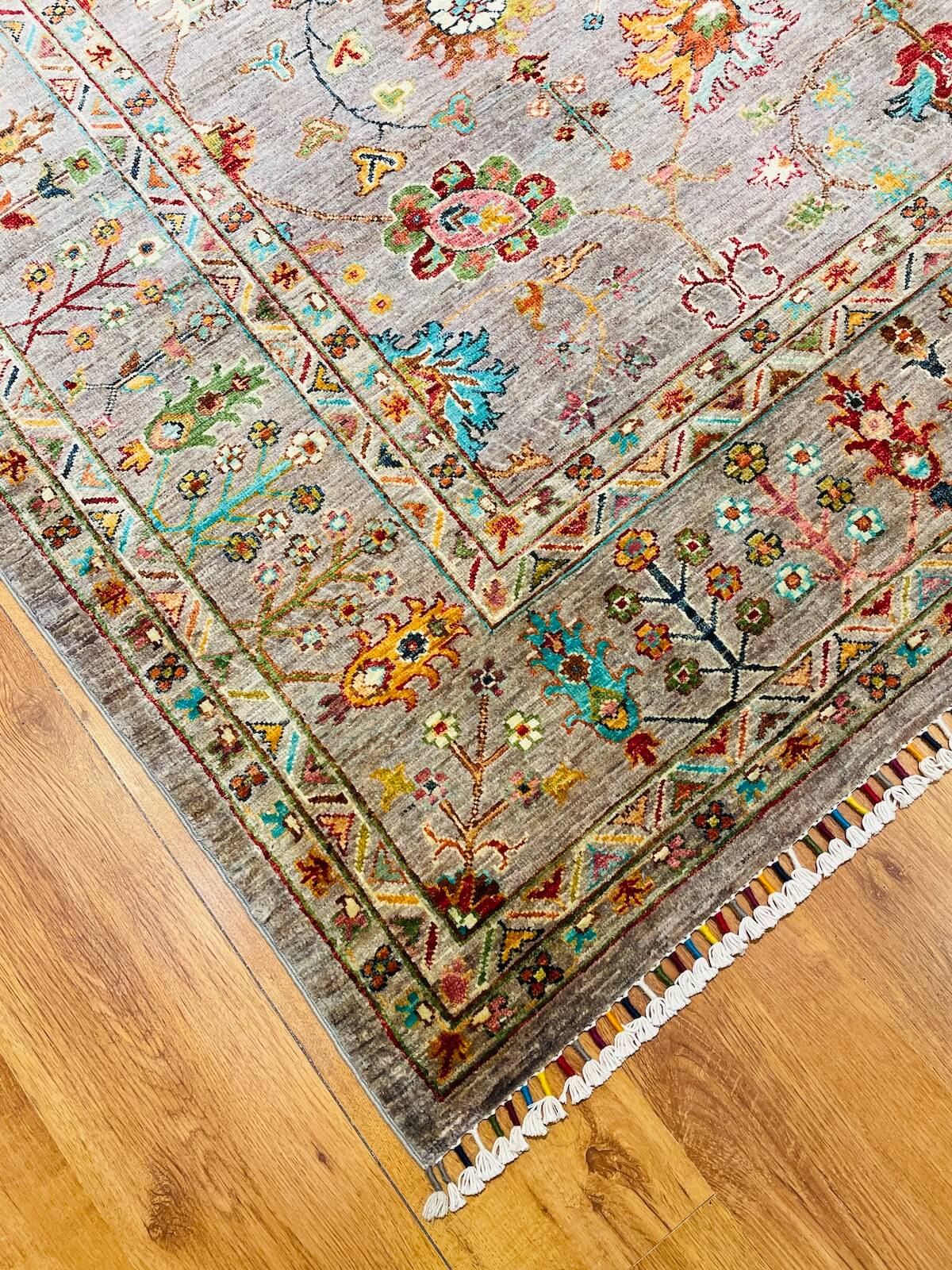 Afghan Binbirgece Handwoven Rug – 206X304 by Camel Carpet