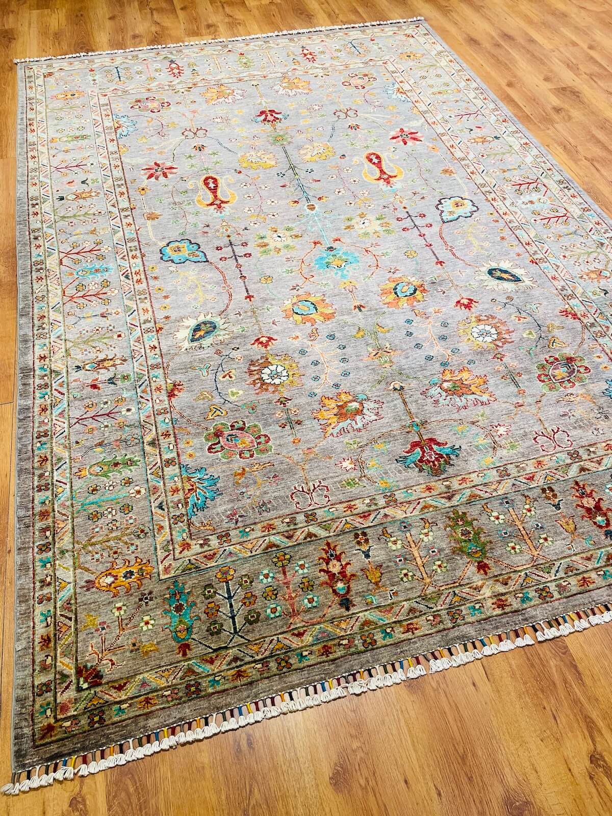 Afghan Binbirgece Handwoven Rug – 206X304 by Camel Carpet