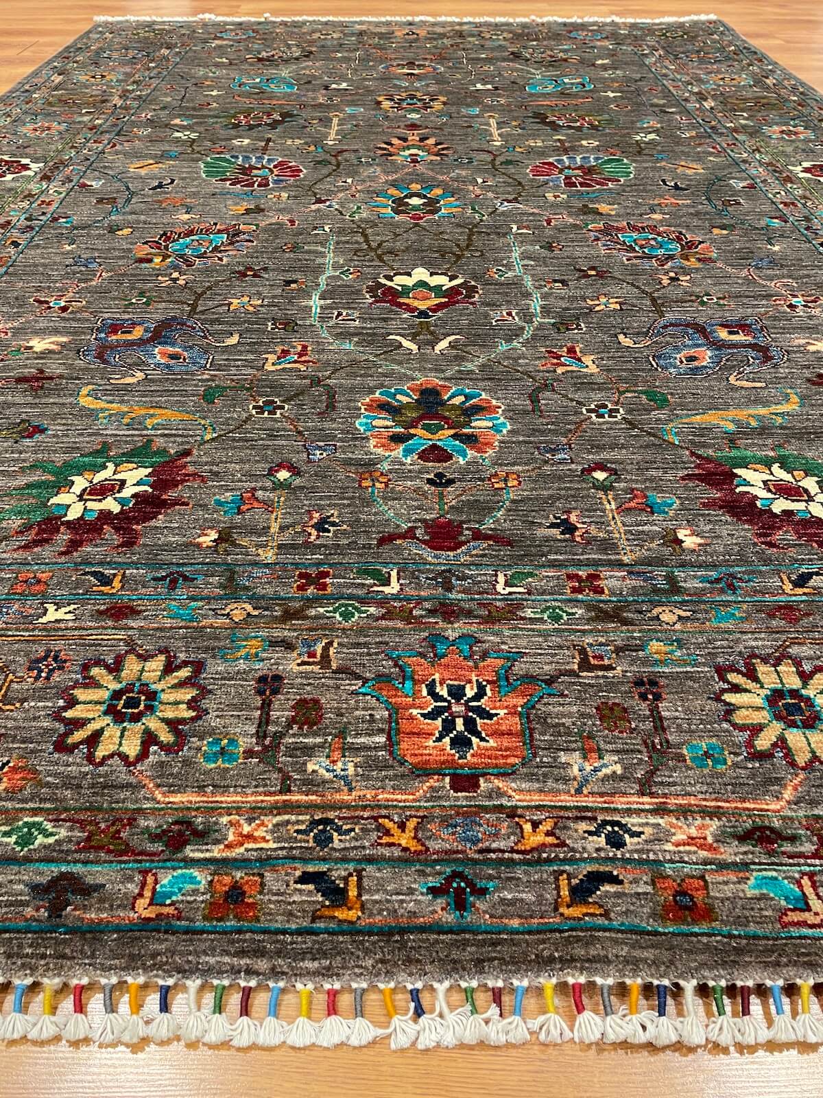 Afghan Binbirgece Handwoven Rug – 205X297 by Camel Carpet