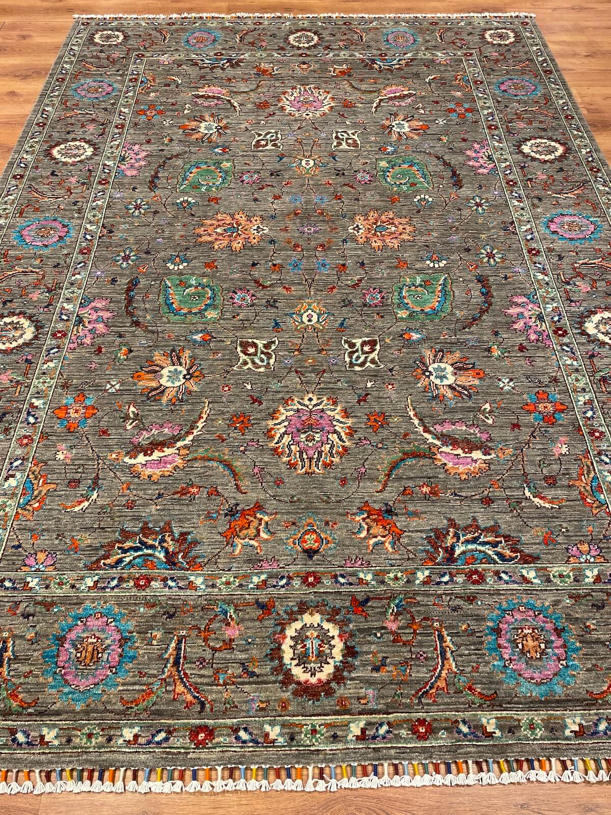 Afghan Binbirgece Handwoven Rug – 205X290 by Camel Carpet