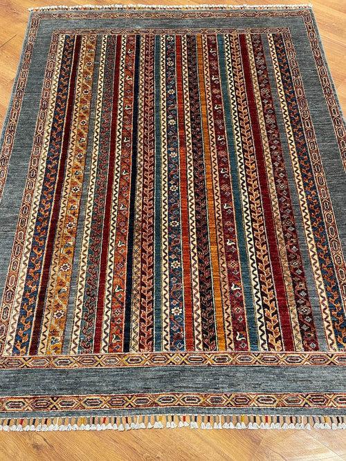 Afghan Binbirgece Handwoven Rug by Camel Carpet