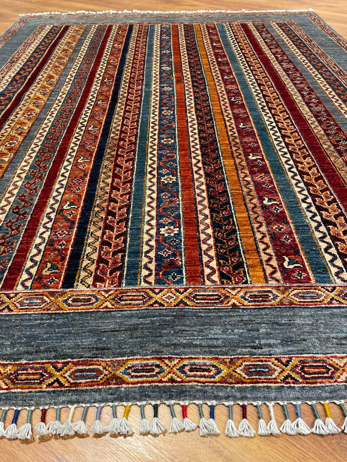 Afghan Binbirgece Handwoven Rug by Camel Carpet