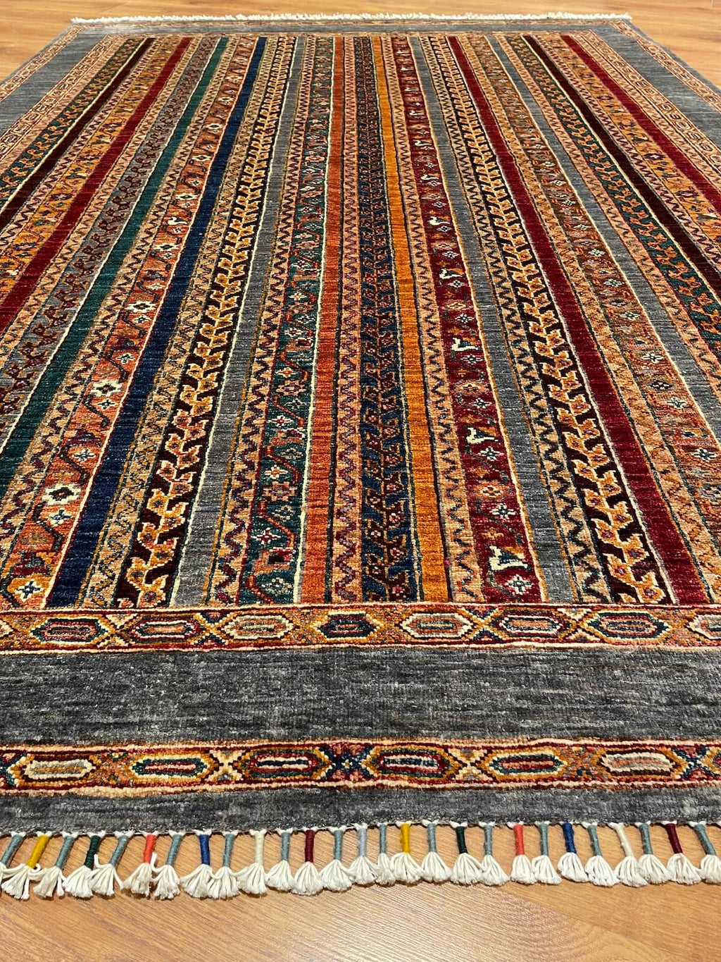 Afghan Binbirgece Handwoven Rug – 174X243 by Camel Carpet