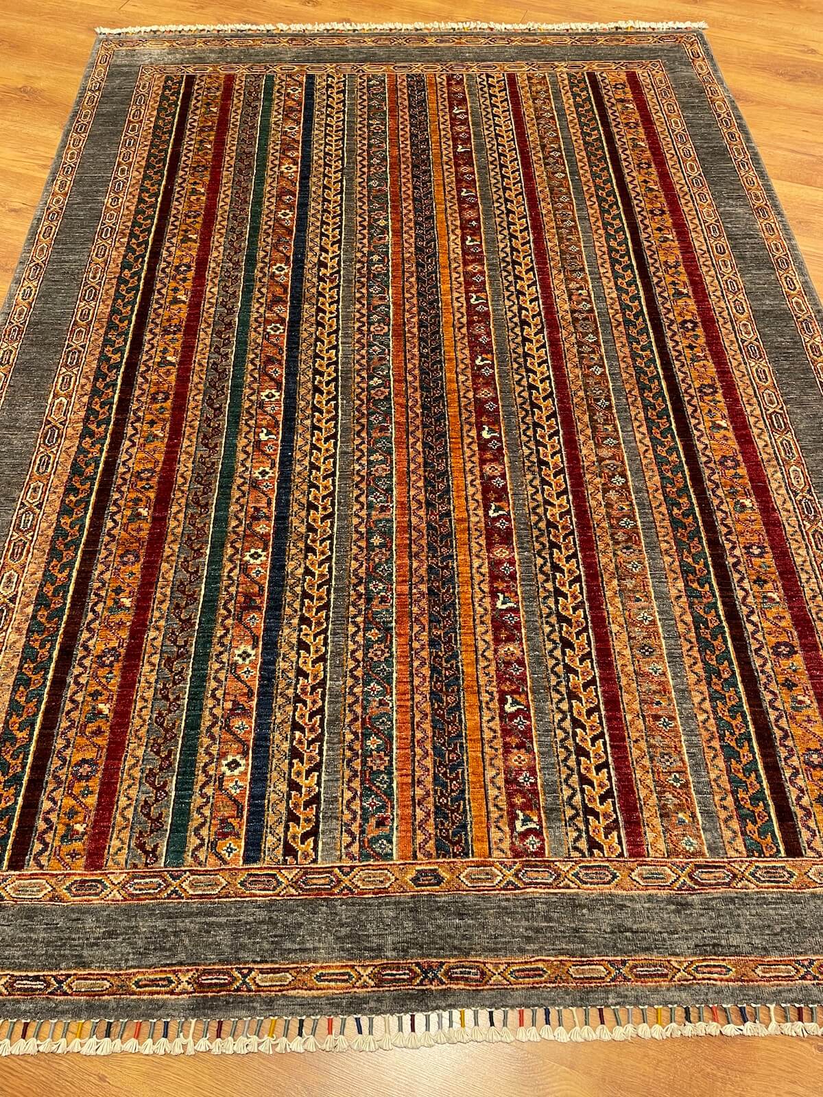 Afghan Binbirgece Handwoven Rug – 174X243 by Camel Carpet
