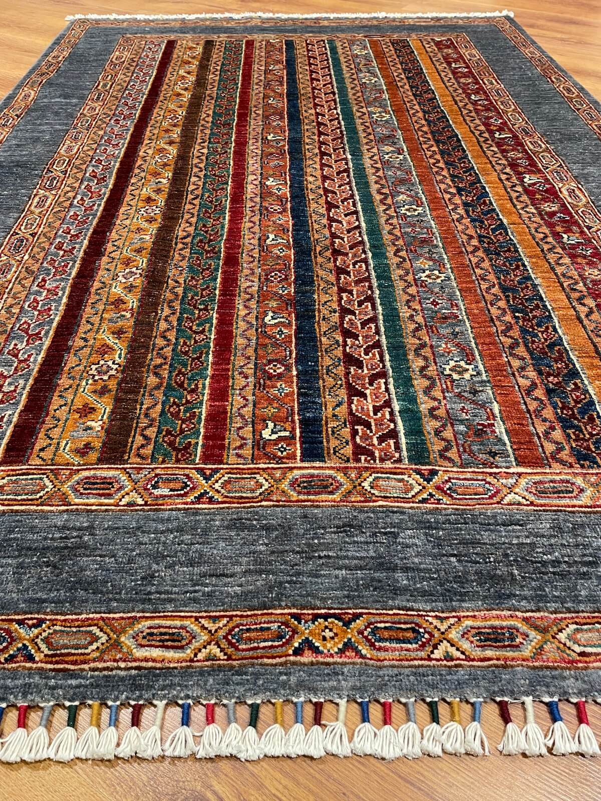 Afghan Binbirgece Handwoven Rug by Camel Carpet
