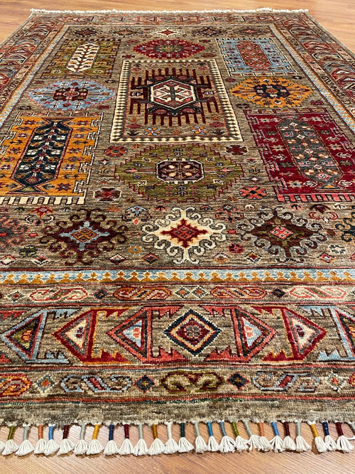 Afghan Binbirgece Handwoven Rug – 154X212 by Camel Carpet
