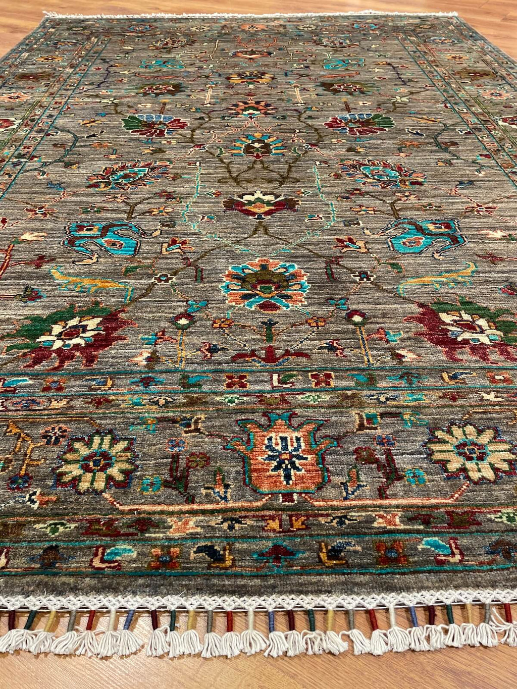 Afghan Binbirgece Handwoven Rug – 172X234 by Camel Carpet