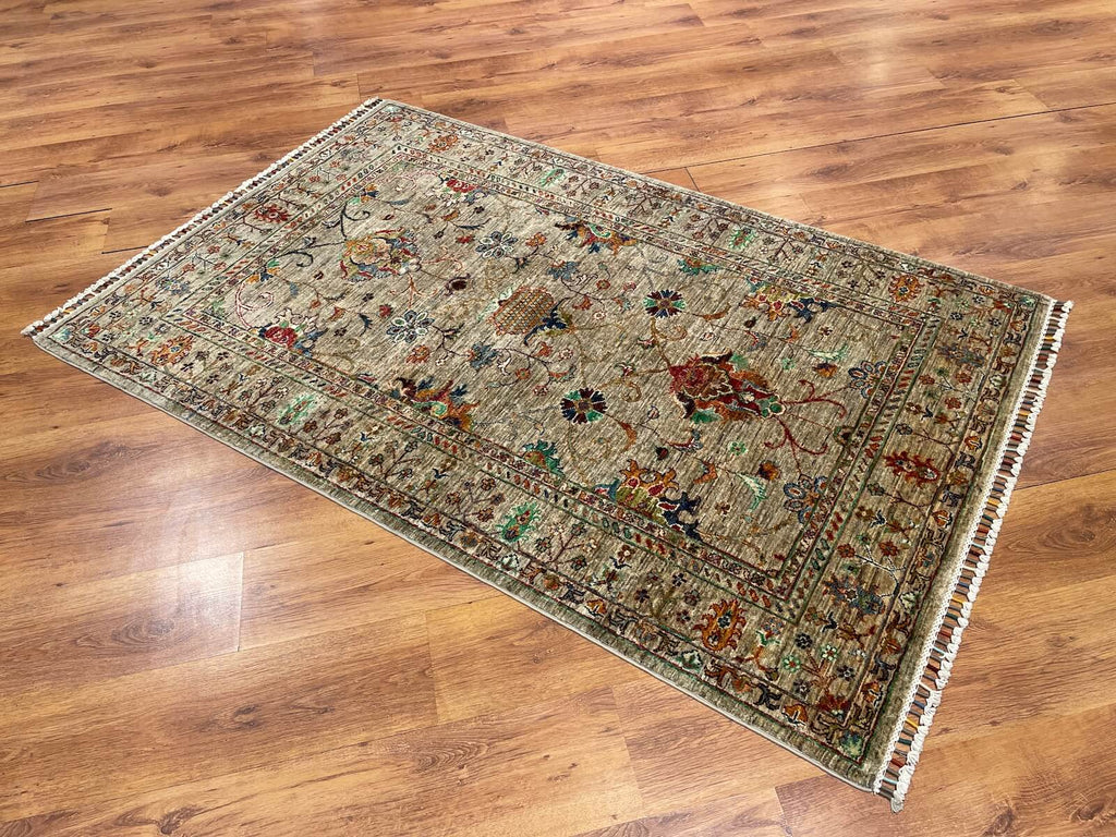 Afghan Binbirgece Handwoven Rug – 123X188 by Camel Carpet