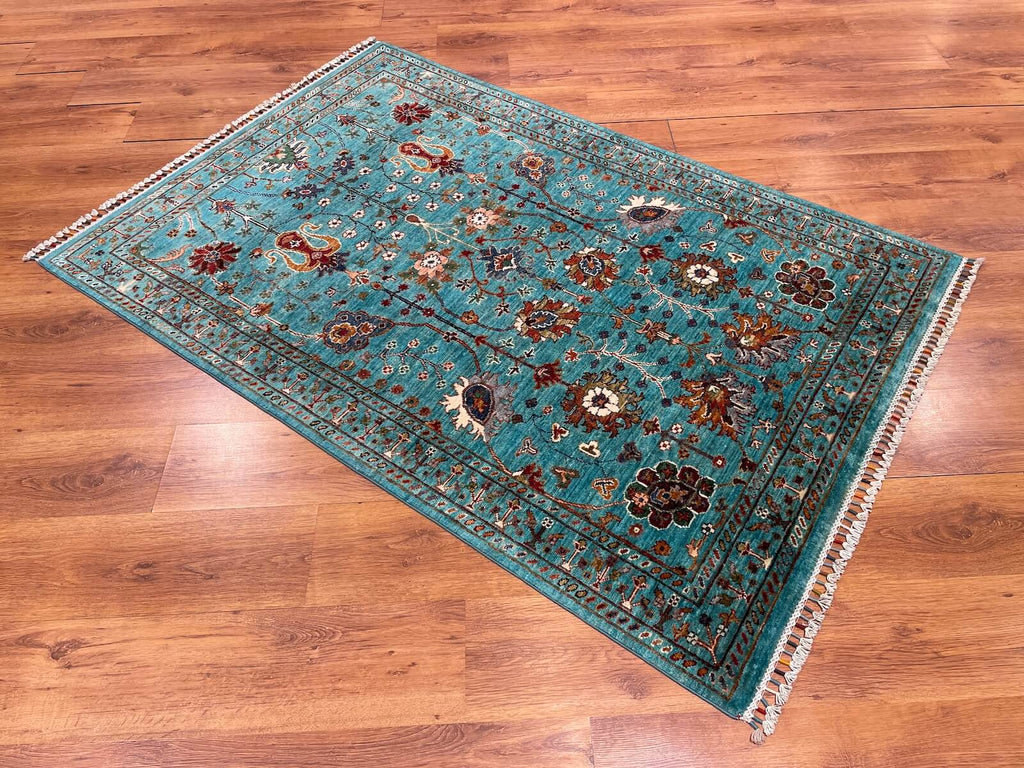 Afghan Binbirgece Handwoven Rug – 120X178 by Camel Carpet