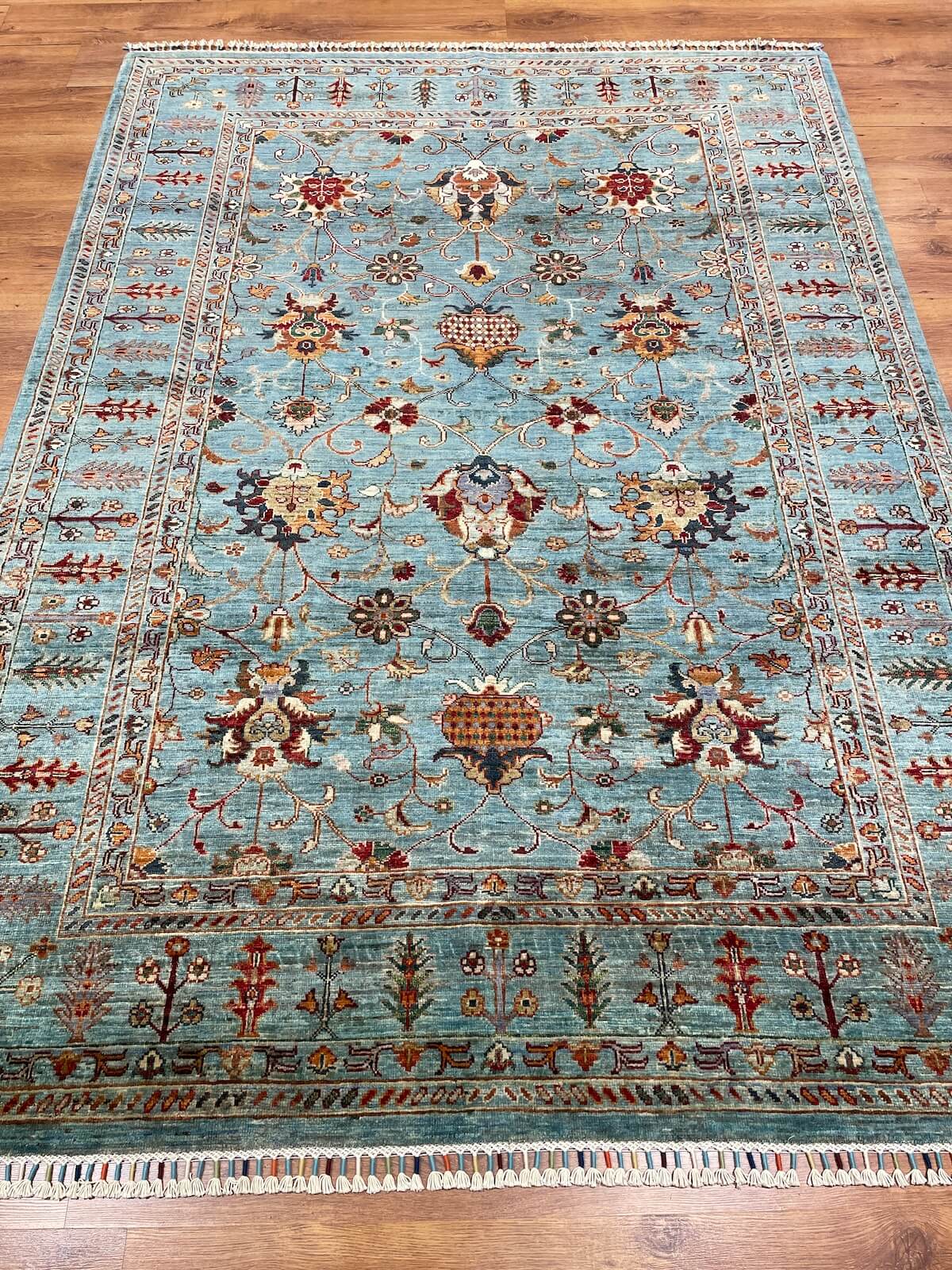 Afghan Binbirgece Handwoven Rug – 173X238 by Camel Carpet