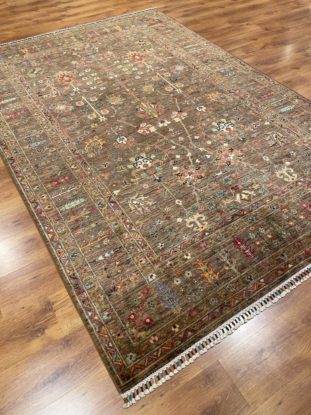 Afghan Binbirgece Handwoven Rug – 206X297 by Camel Carpet