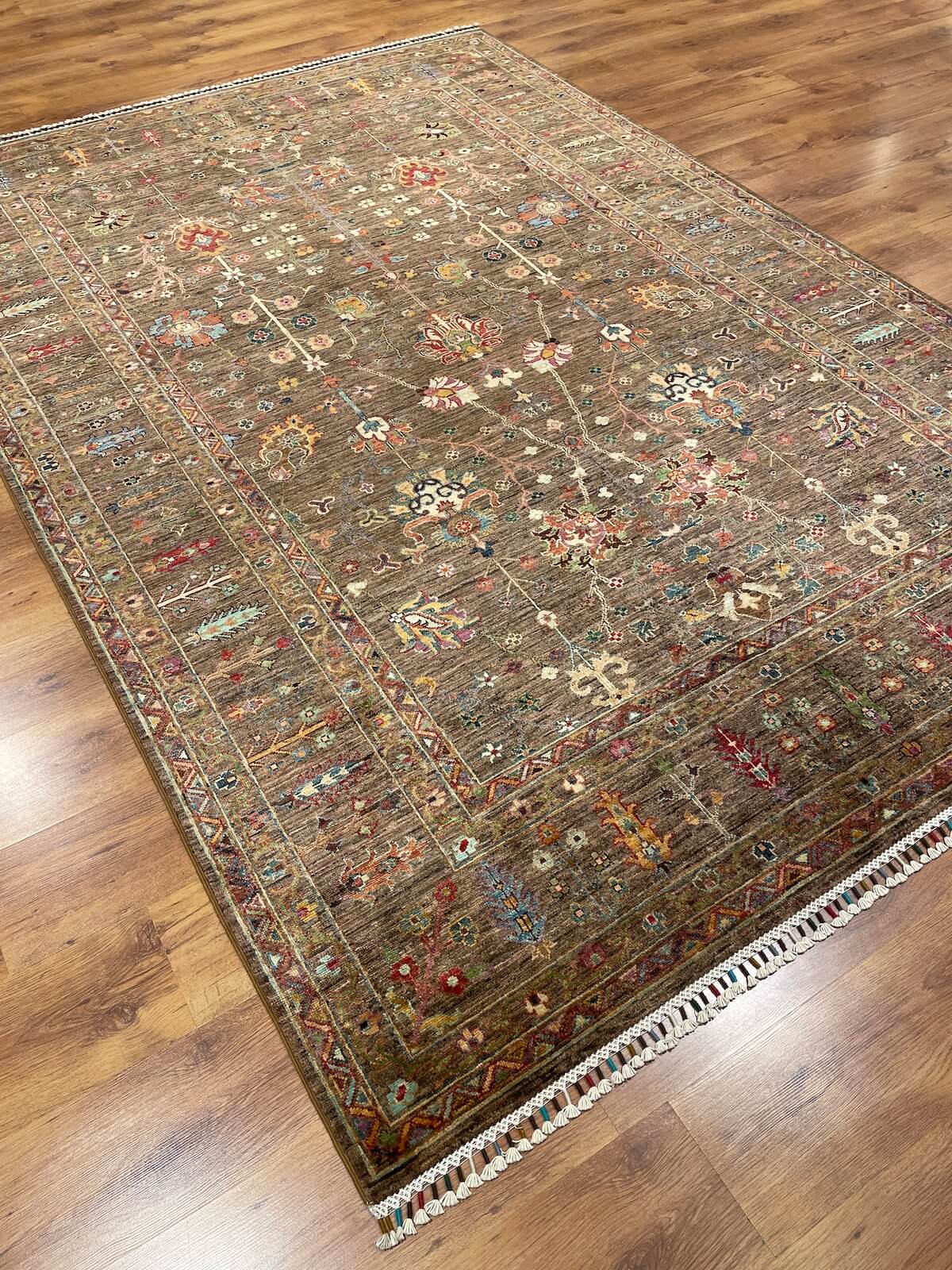 Afghan Binbirgece Handwoven Rug – 206X297 by Camel Carpet