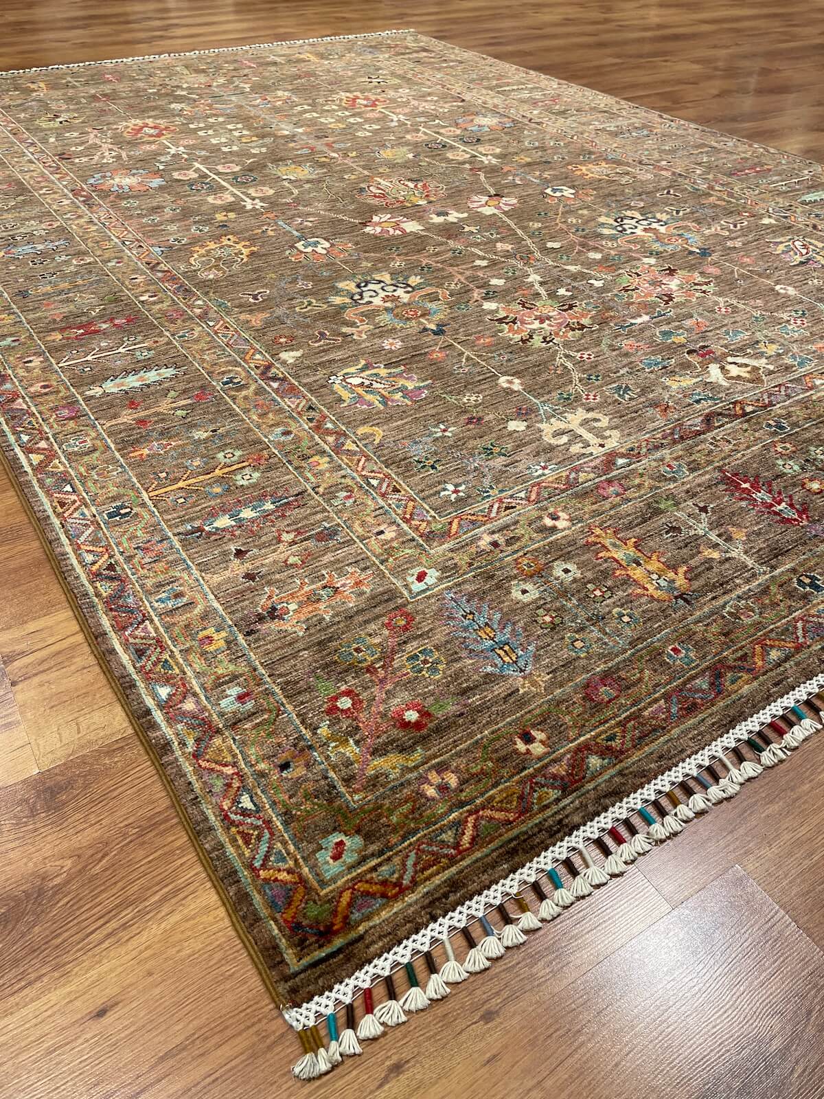 Afghan Binbirgece Handwoven Rug – 206X297 by Camel Carpet